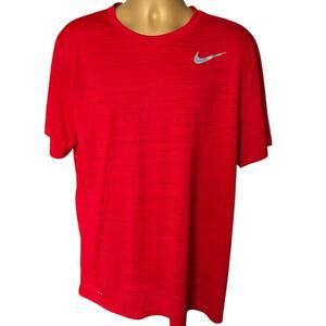 Nike Dri-FIT Red Performance Tee – Men’s XL